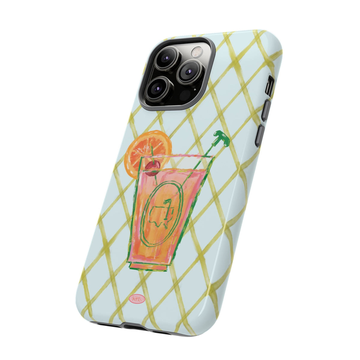 Azalea Cocktail Tough Case for iPhone