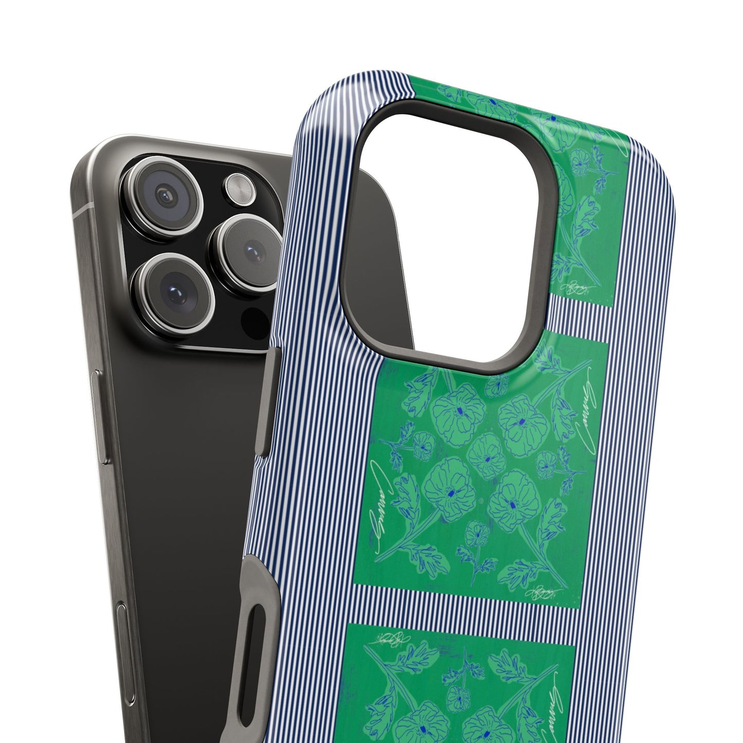 Flora Bloom Scarf Mag Safe Case for iPhone