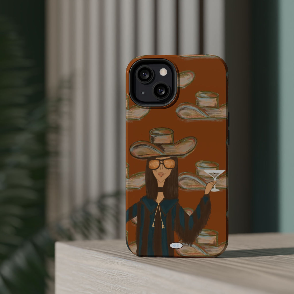 Cocktail Cowgirl Mag Safe Case for iPhone