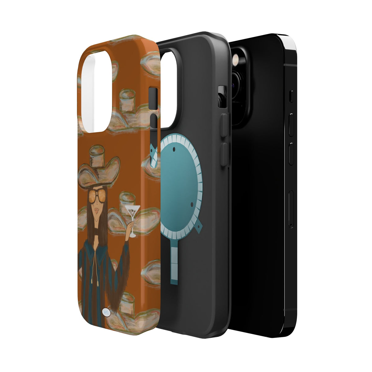 Cocktail Cowgirl Mag Safe Case for iPhone