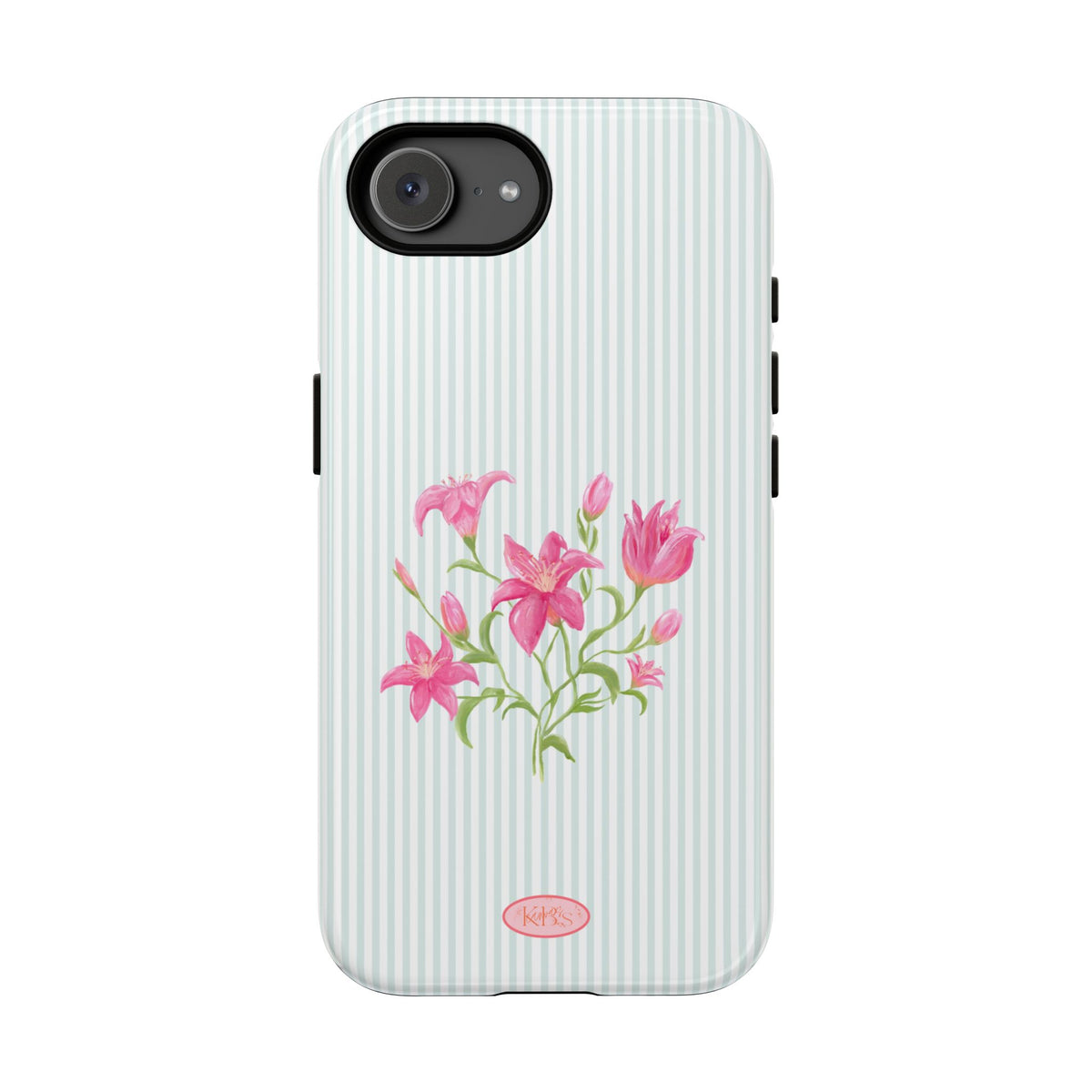 Lily Bloom Tough Case for iPhone - Blue