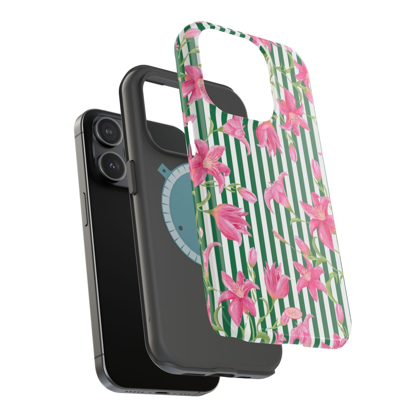 Azalea Stripe Mag Safe Case for iPhone