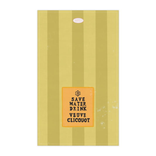 Save Water Drink Veuve Tea Towel