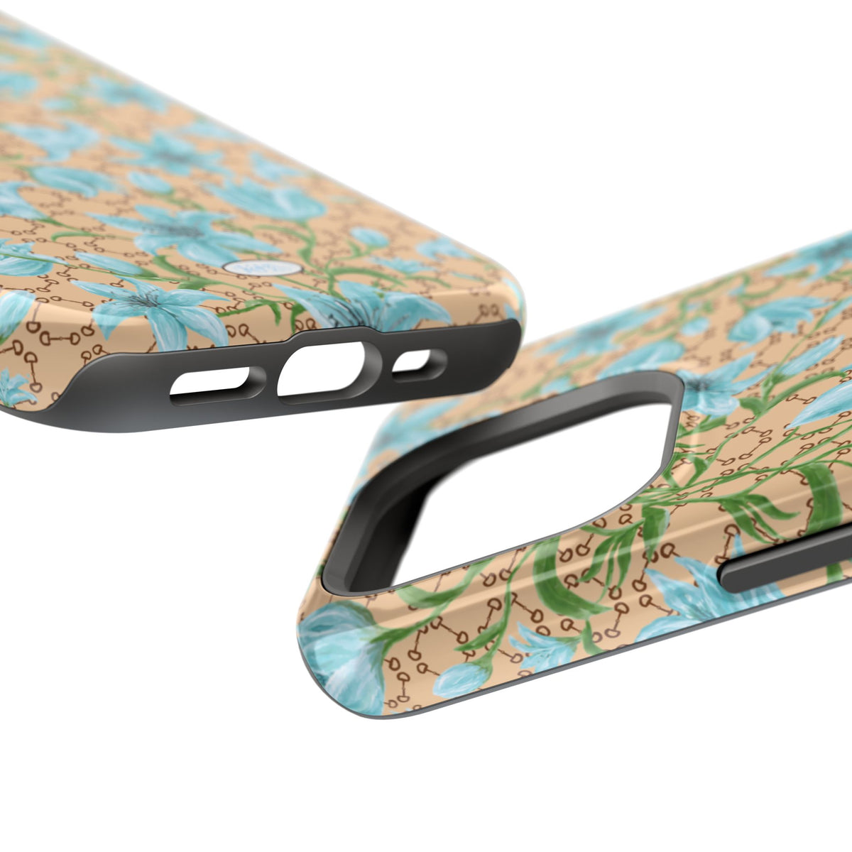 Horsebit Fleur Mag Safe Case for iPhone