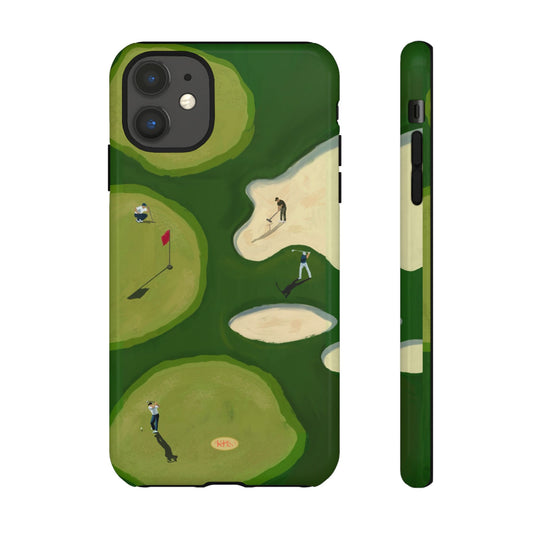Tee Time Tough Case for iPhone