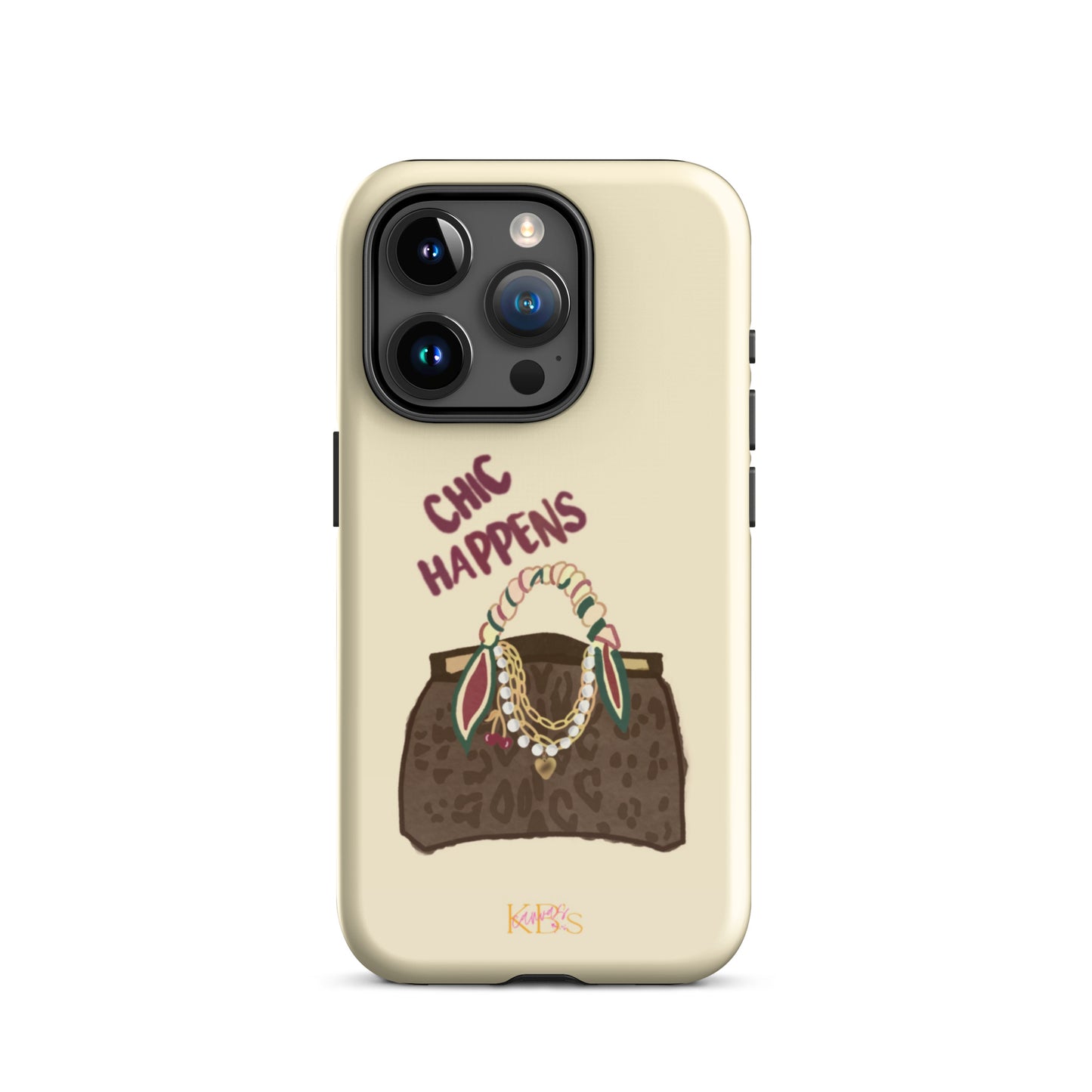 Chic Happens Tough Case for iPhone