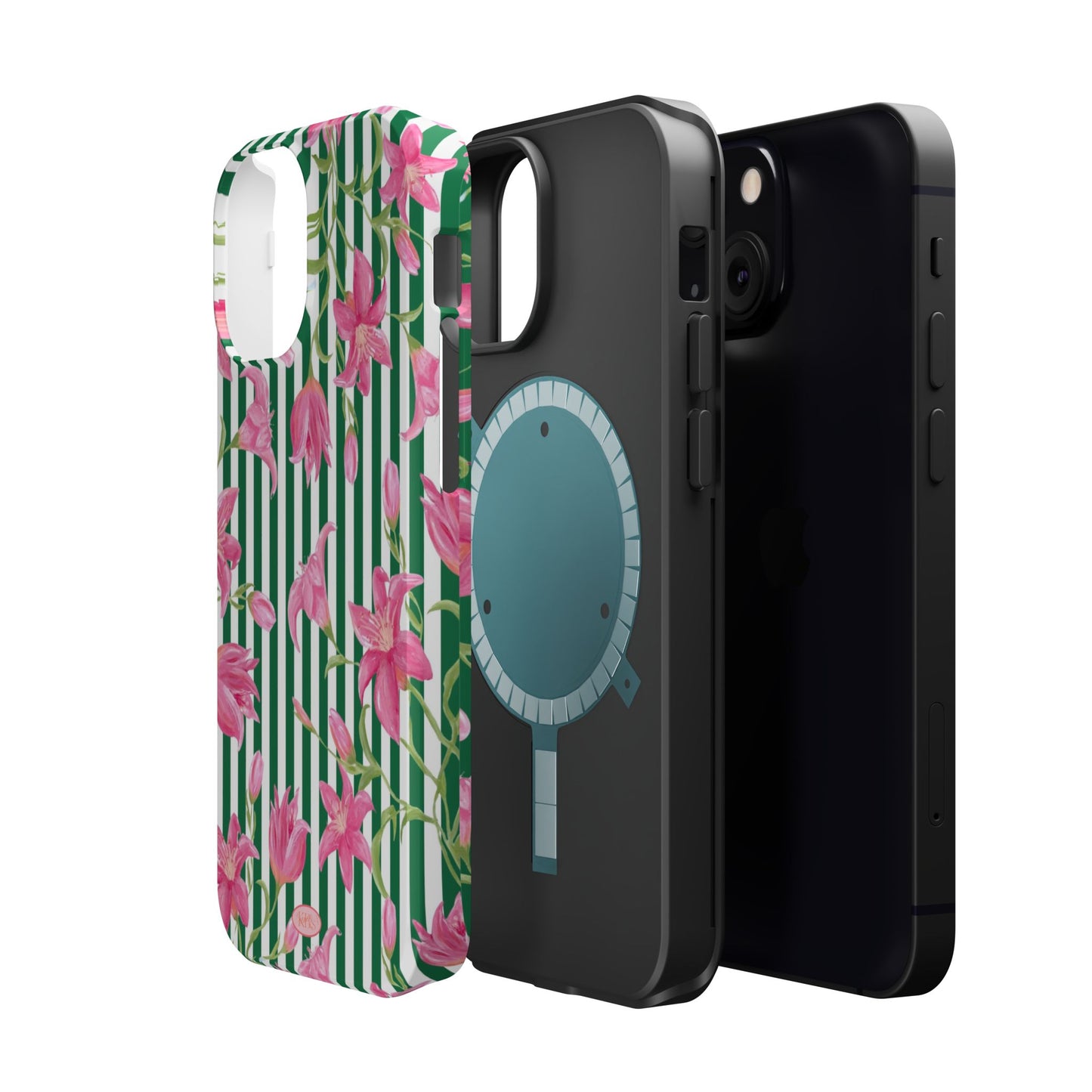 Azalea Stripe Mag Safe Case for iPhone
