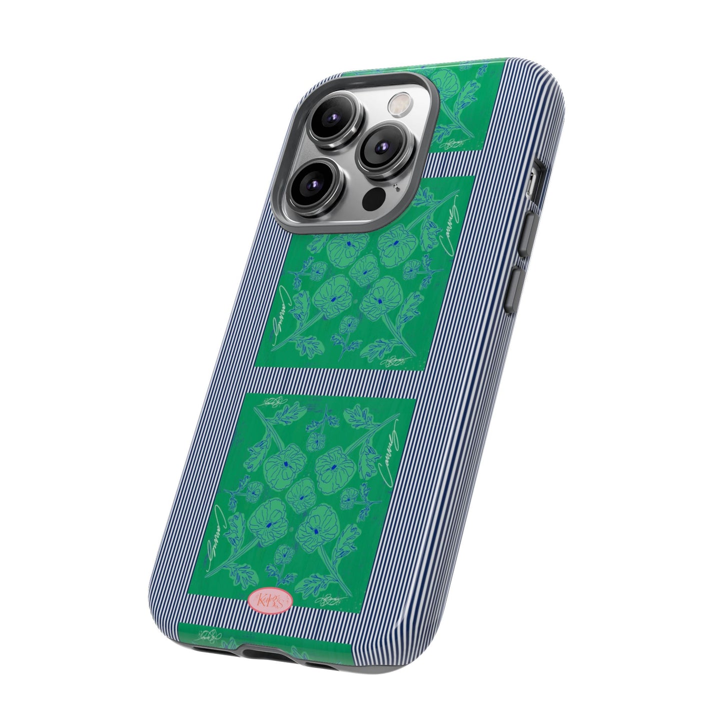 Flora Bloom Scarf Tough Case for iPhone