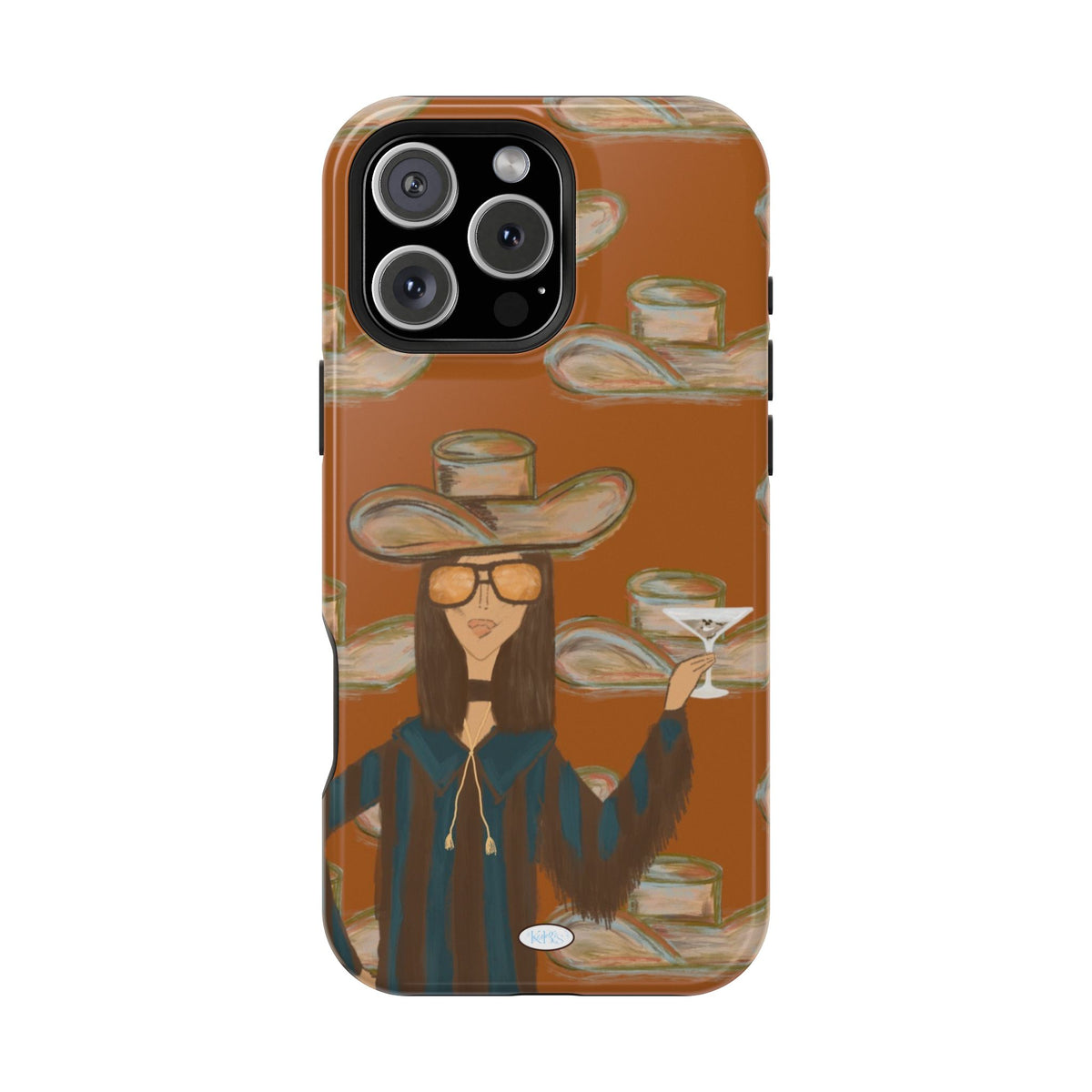 Cocktail Cowgirl Mag Safe Case for iPhone