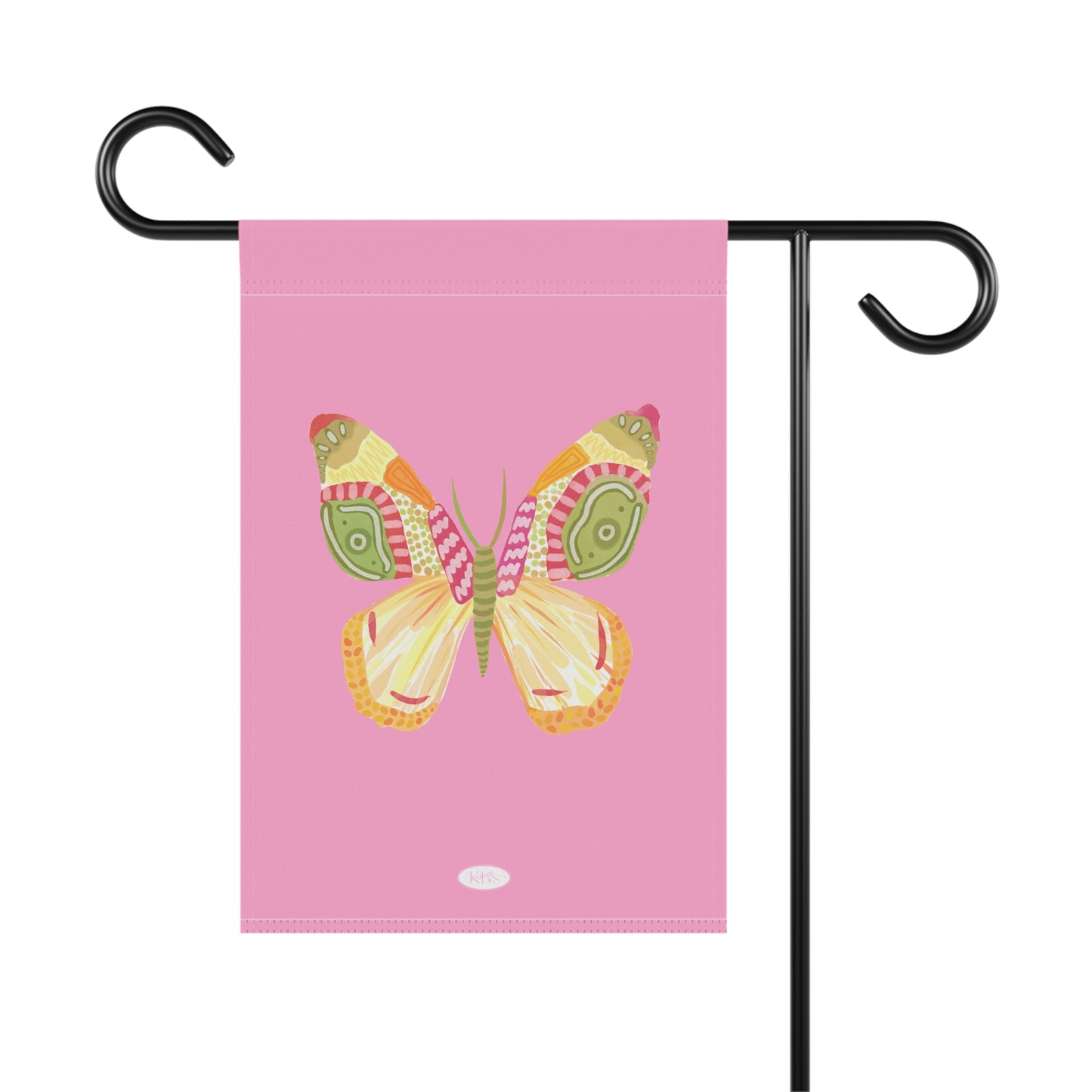 Flutter Garden Flag - Pink