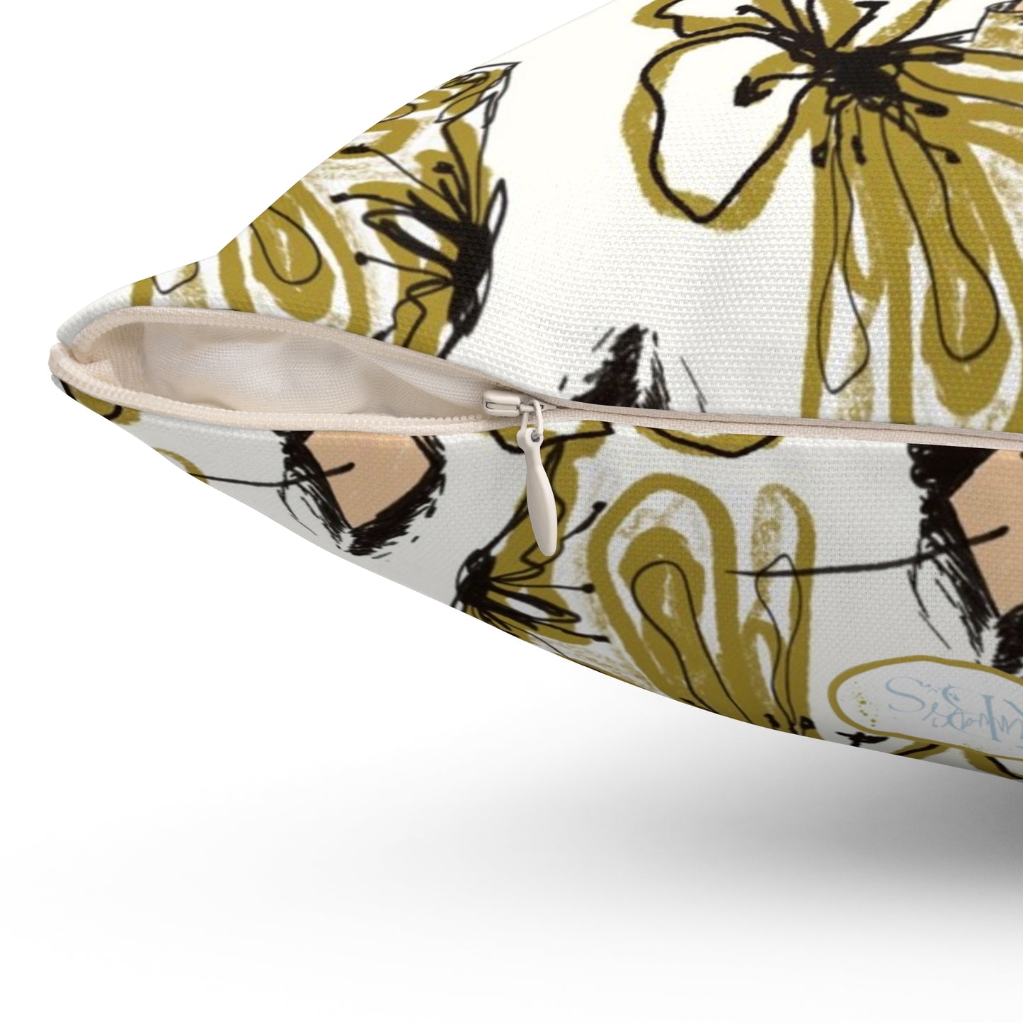 Fleur Runway Throw Pillow