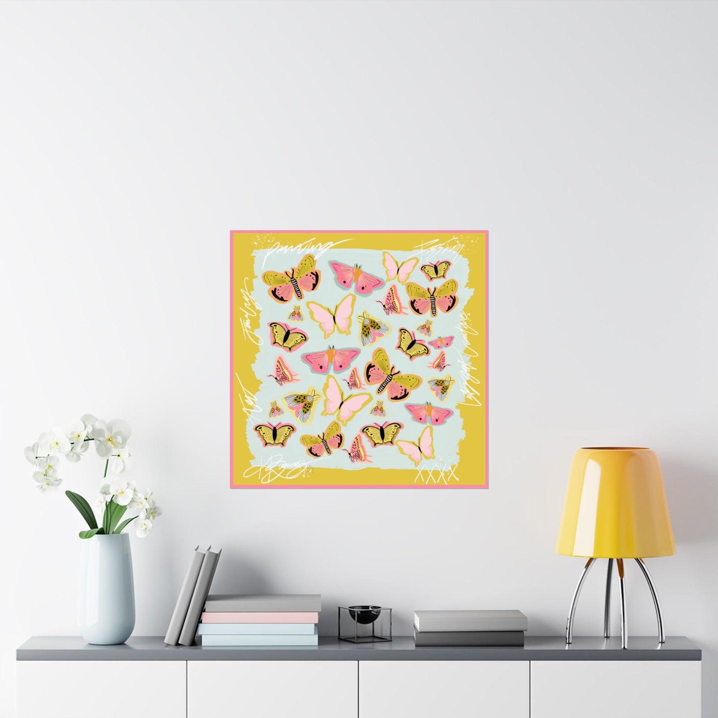 Butterfly Muse Scarf Photo Print