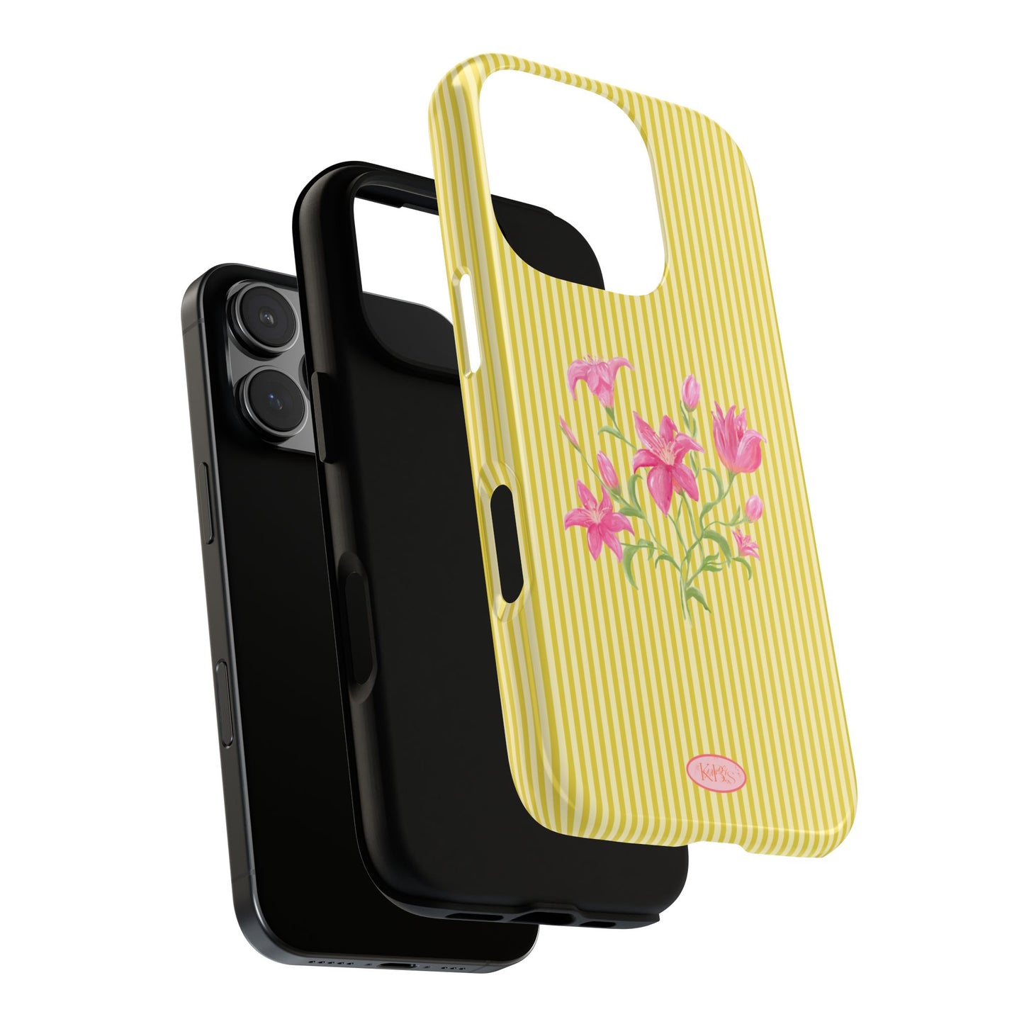 Lily Bloom Tough Case for iPhone - Yellow