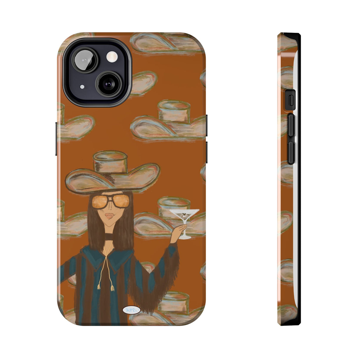Cocktail Cowgirl Tough Case for iPhone