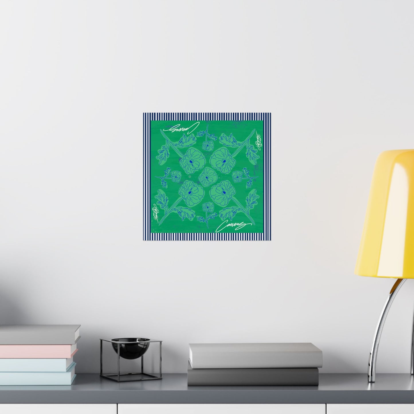 Flora Bloom Scarf Photo Print
