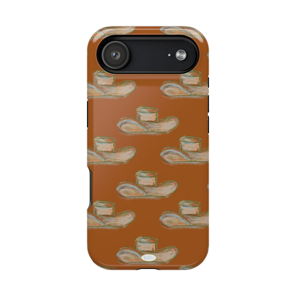 Cowboy Club Mag Safe Case for iPhone - Orange