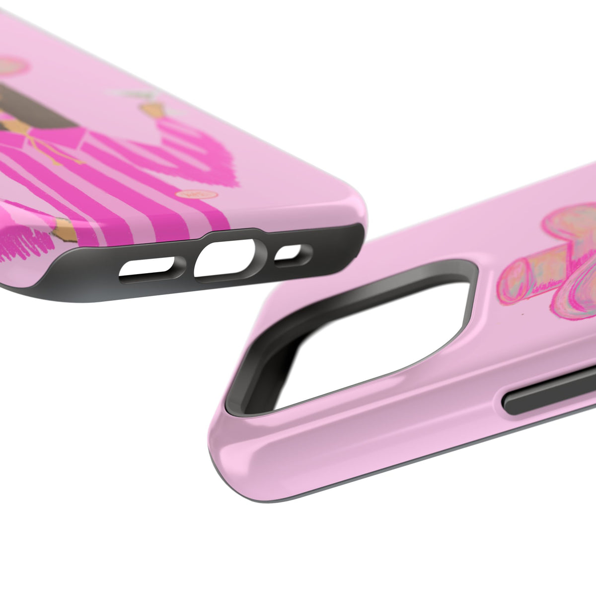 Cocktail Cowgirl Mag Safe Case for iPhone - Pink