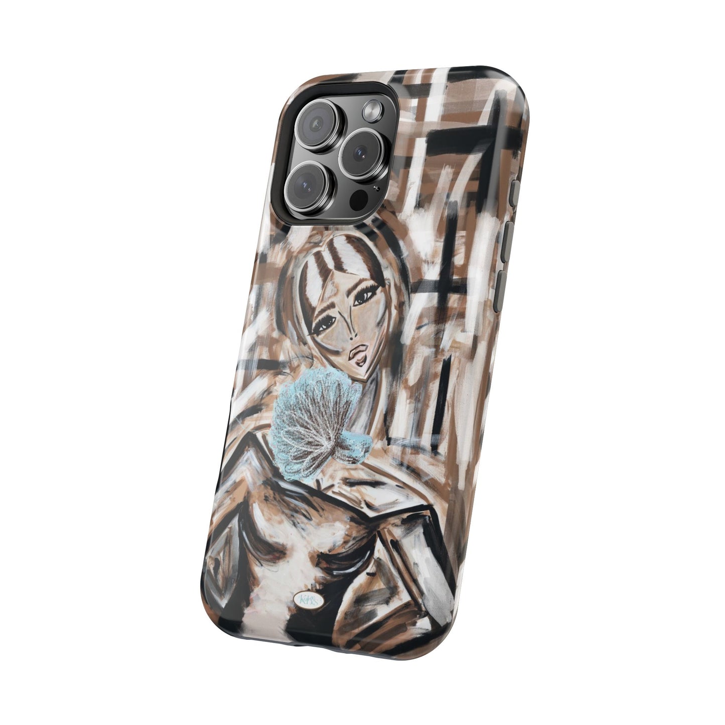 Quinn Parker Mag Safe Case for iPhone - Blue