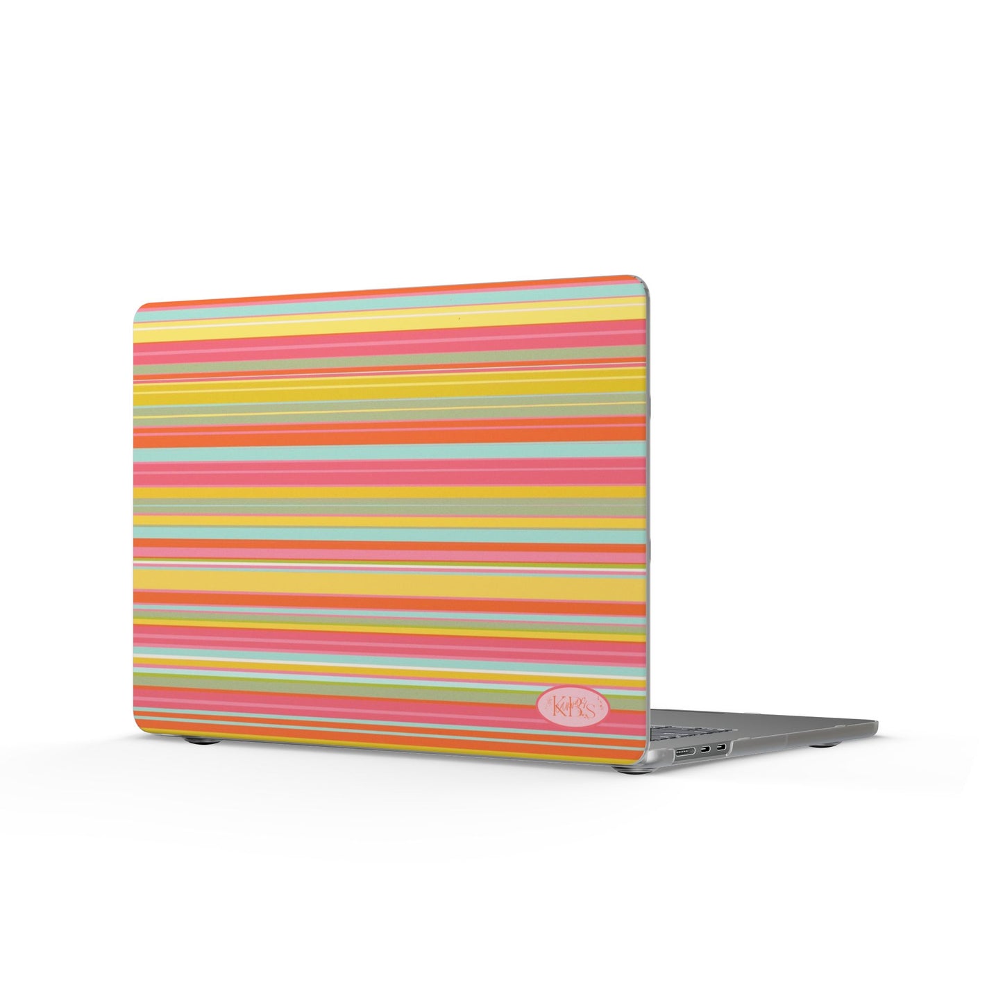 Poolside Stripe MacBook Case