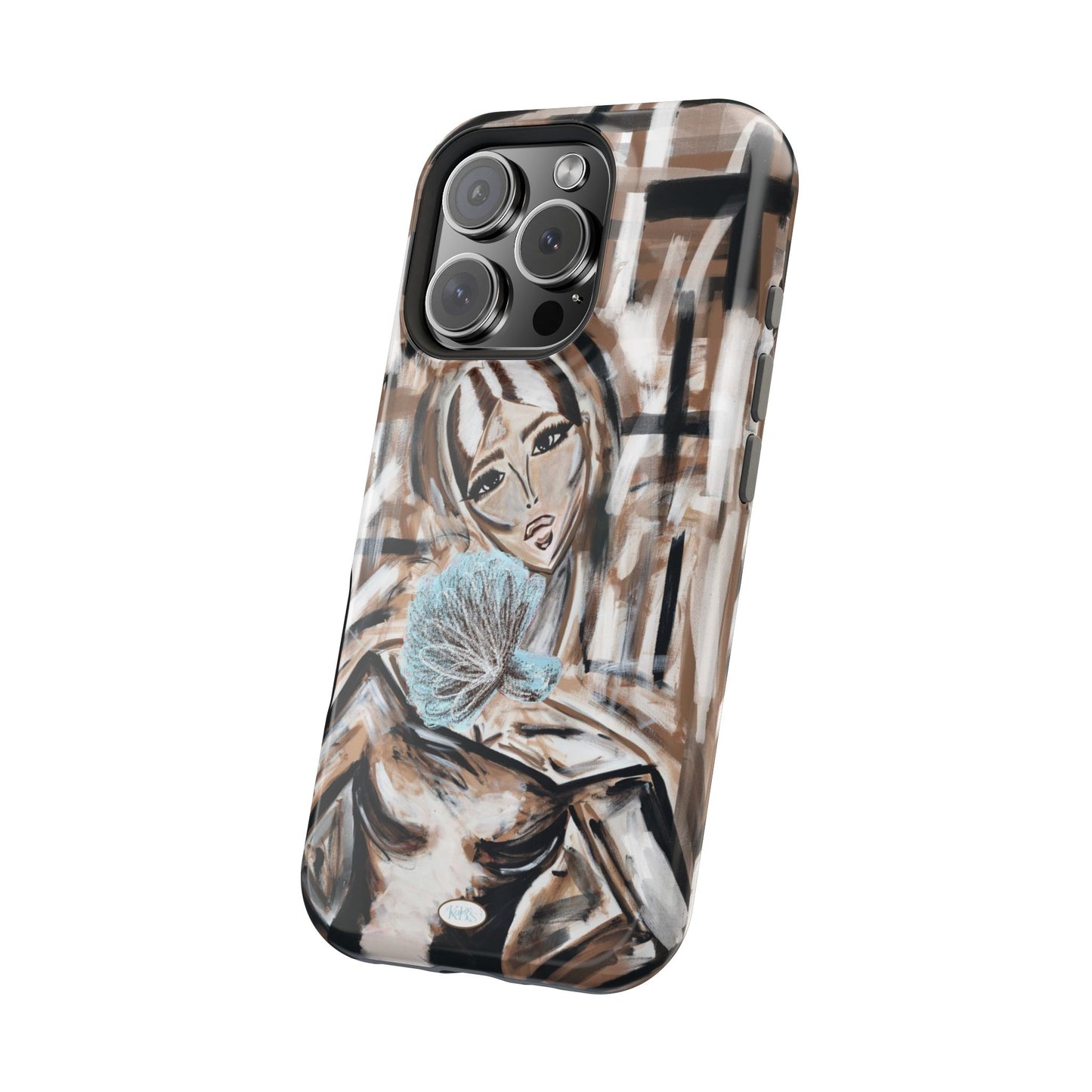 Quinn Parker Mag Safe Case for iPhone - Blue