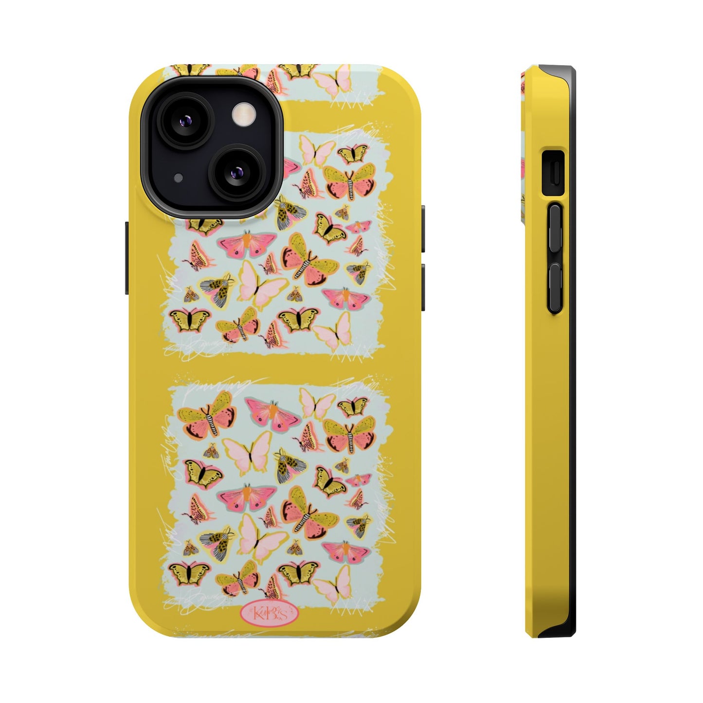 Butterfly Muse Scarf Mag Safe Case for iPhone