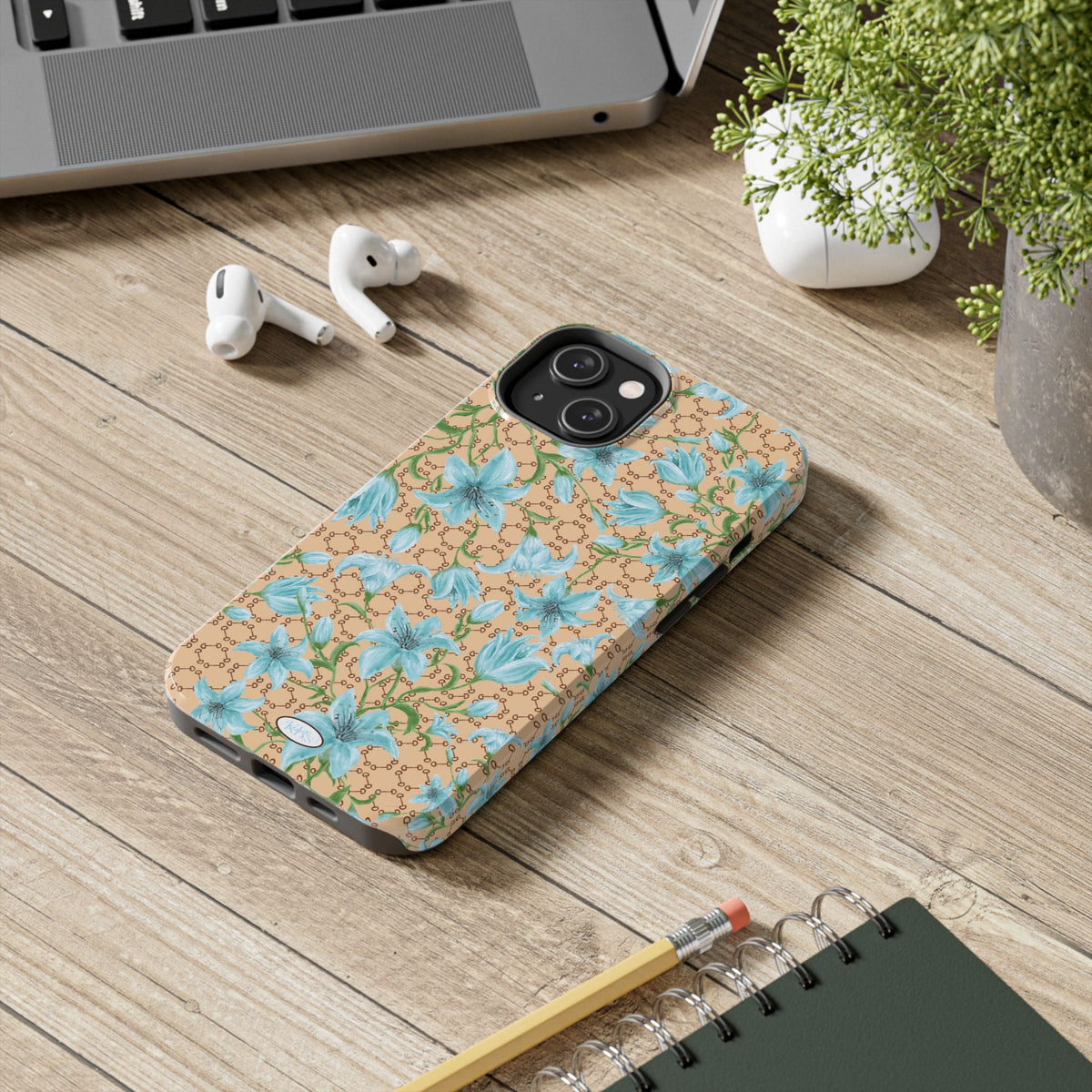 Horsebit Fleur Tough Case for iPhone