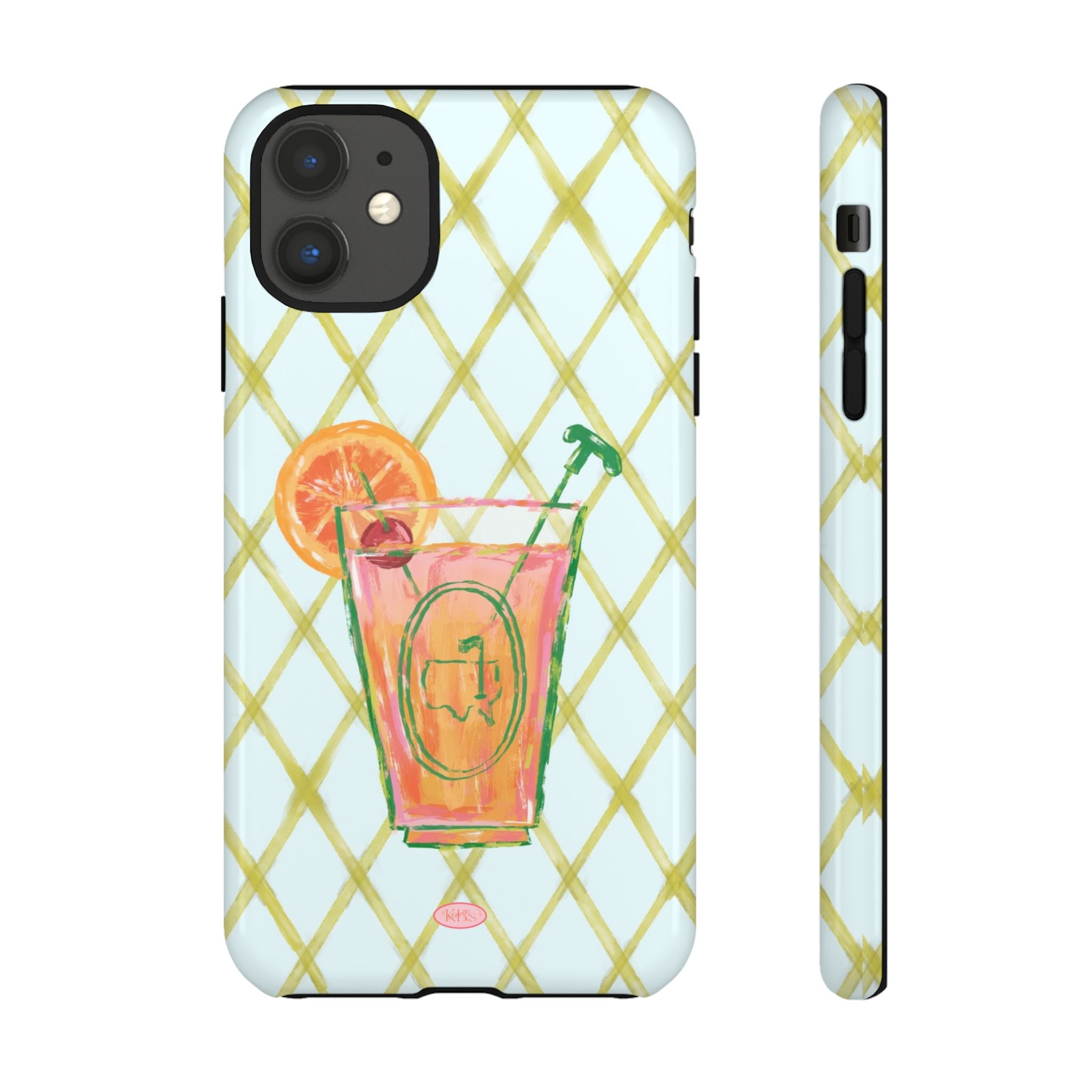Azalea Cocktail Tough Case for iPhone