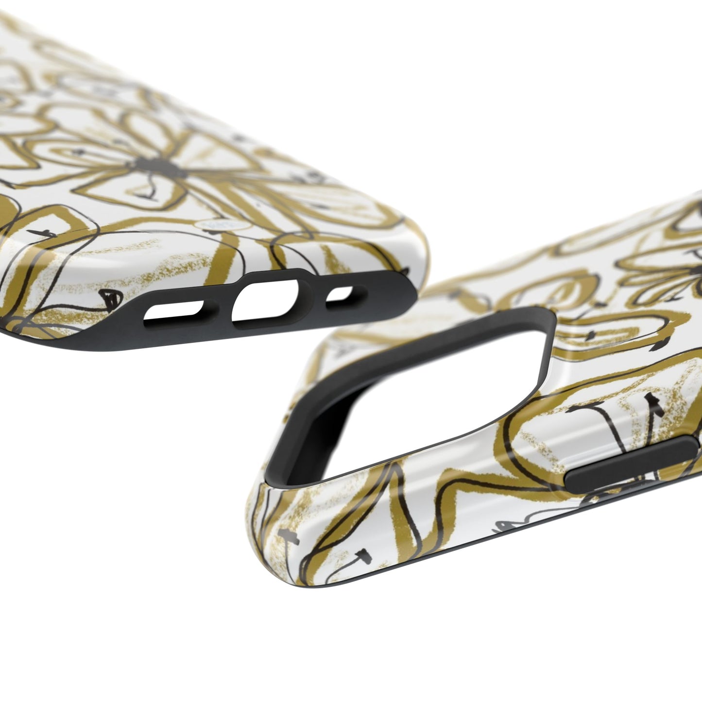 Floral Sketch Mag Safe Case for iPhone