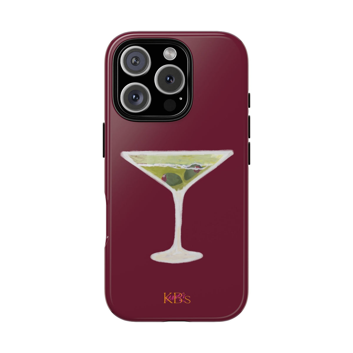 Maroon Martini Tough Case