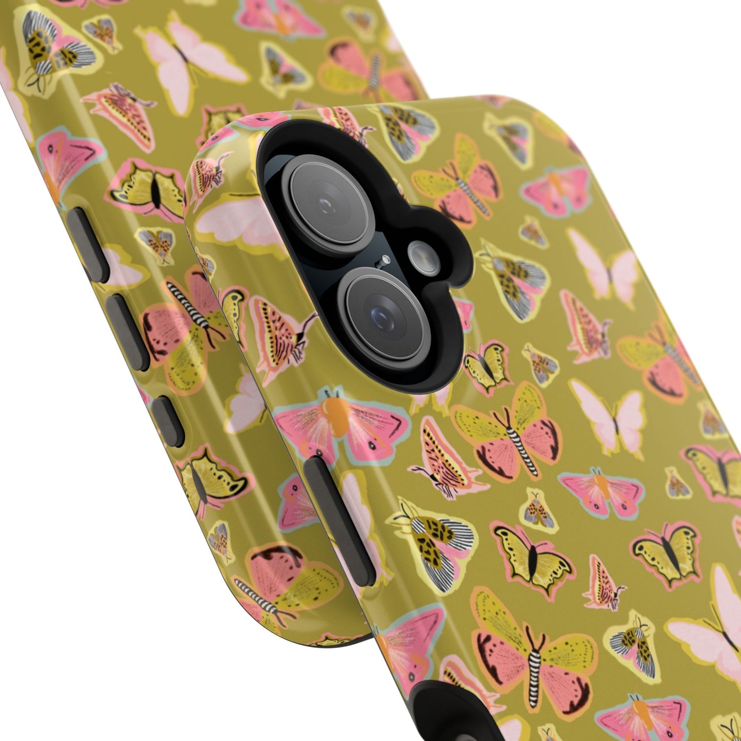 Butterfly Muse Mag Safe Case for iPhone - Green