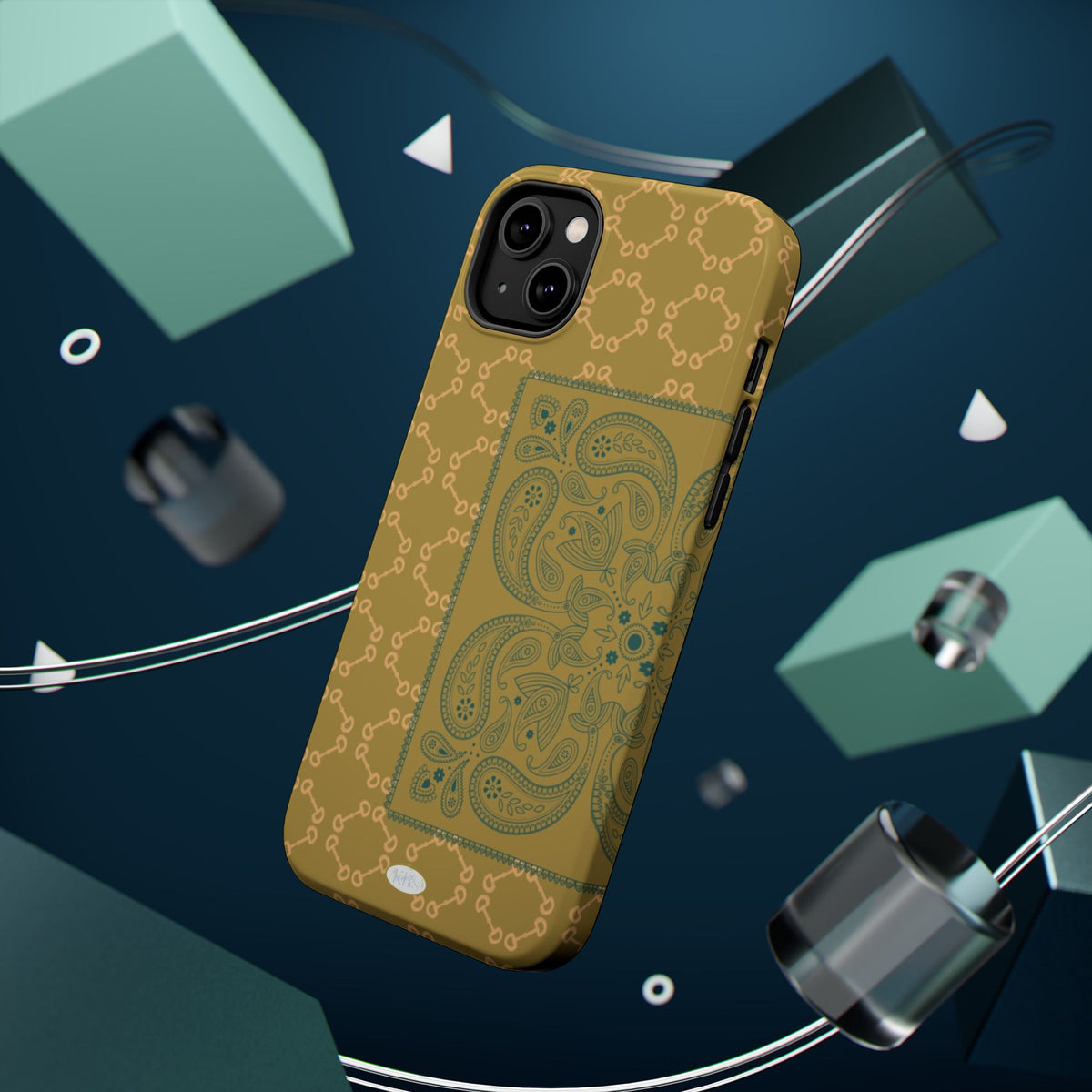 Horsebit Bandana Mag Safe Case for iPhone