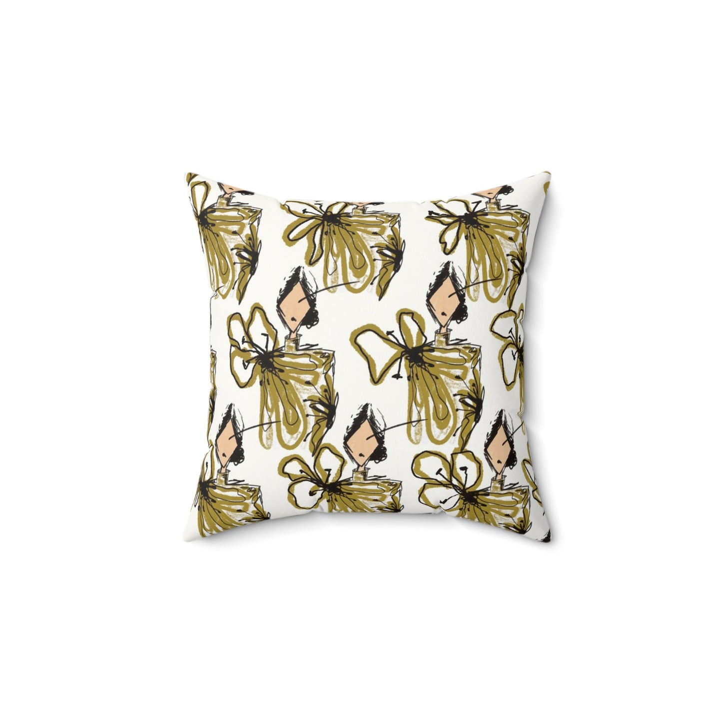 Fleur Runway Throw Pillow