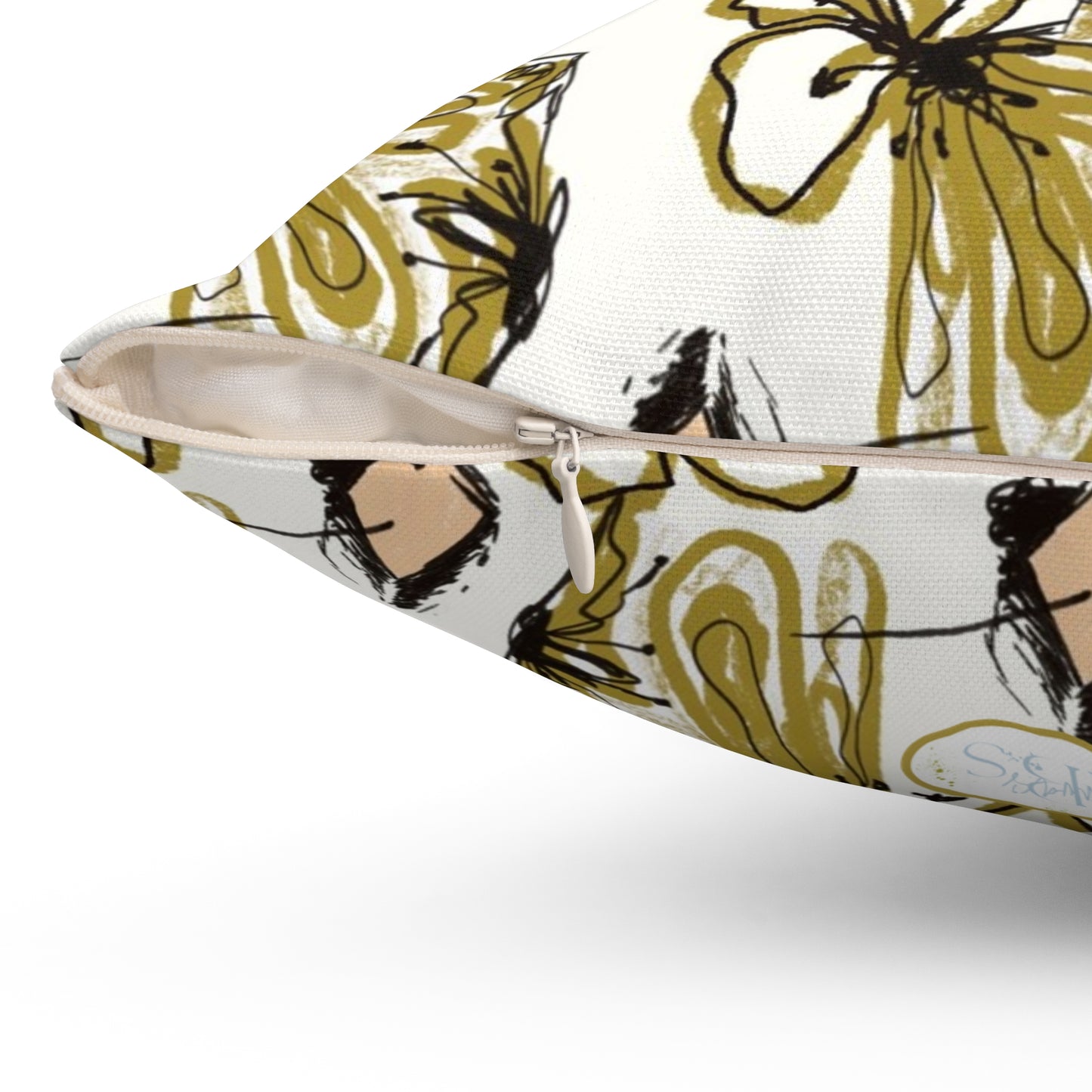 Fleur Runway Throw Pillow