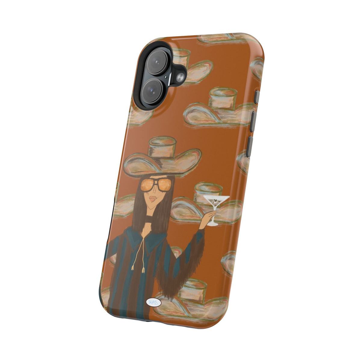 Cocktail Cowgirl Mag Safe Case for iPhone