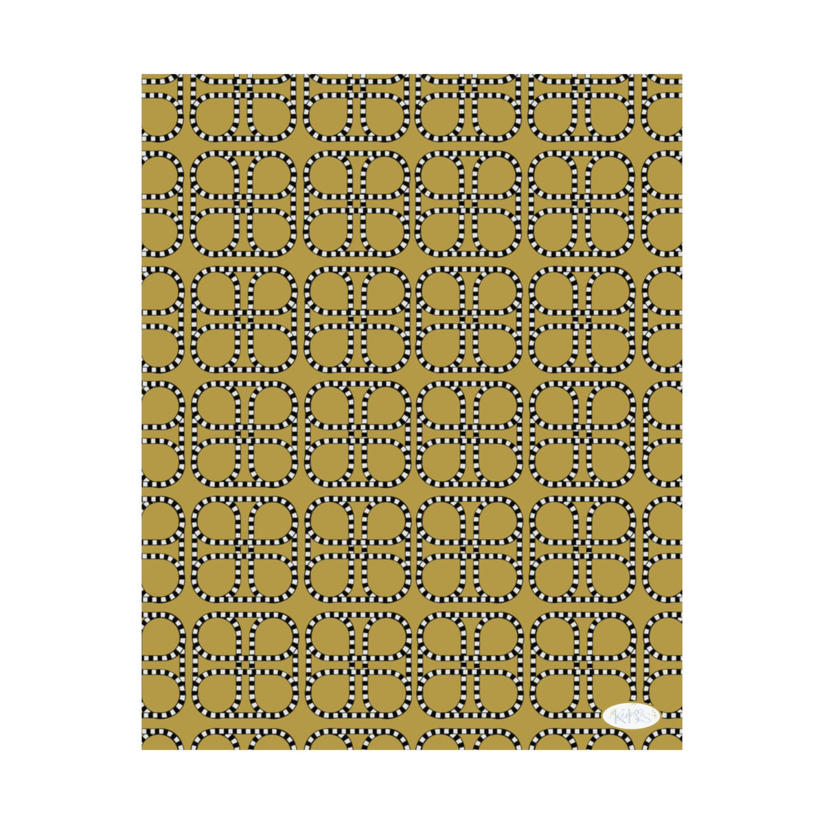 Looped Link Wall Print
