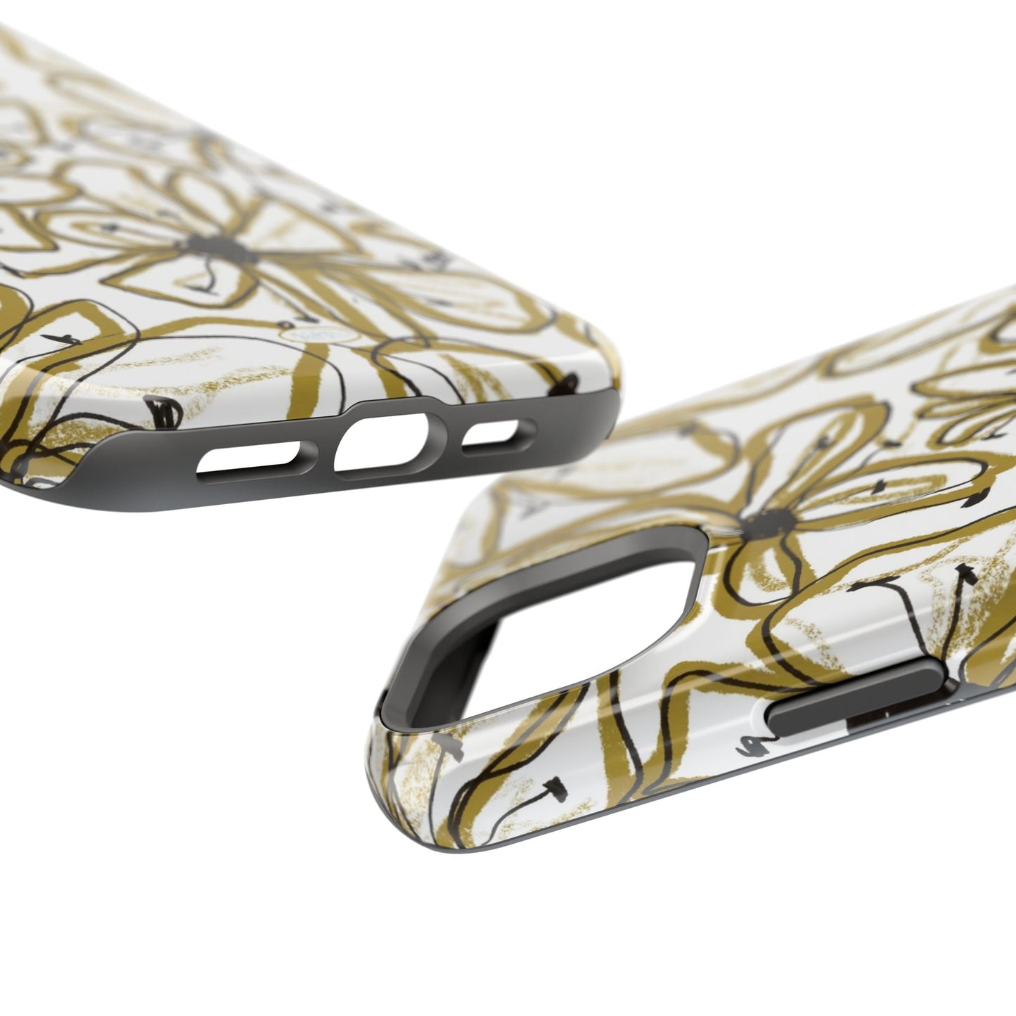 Floral Sketch Mag Safe Case for iPhone