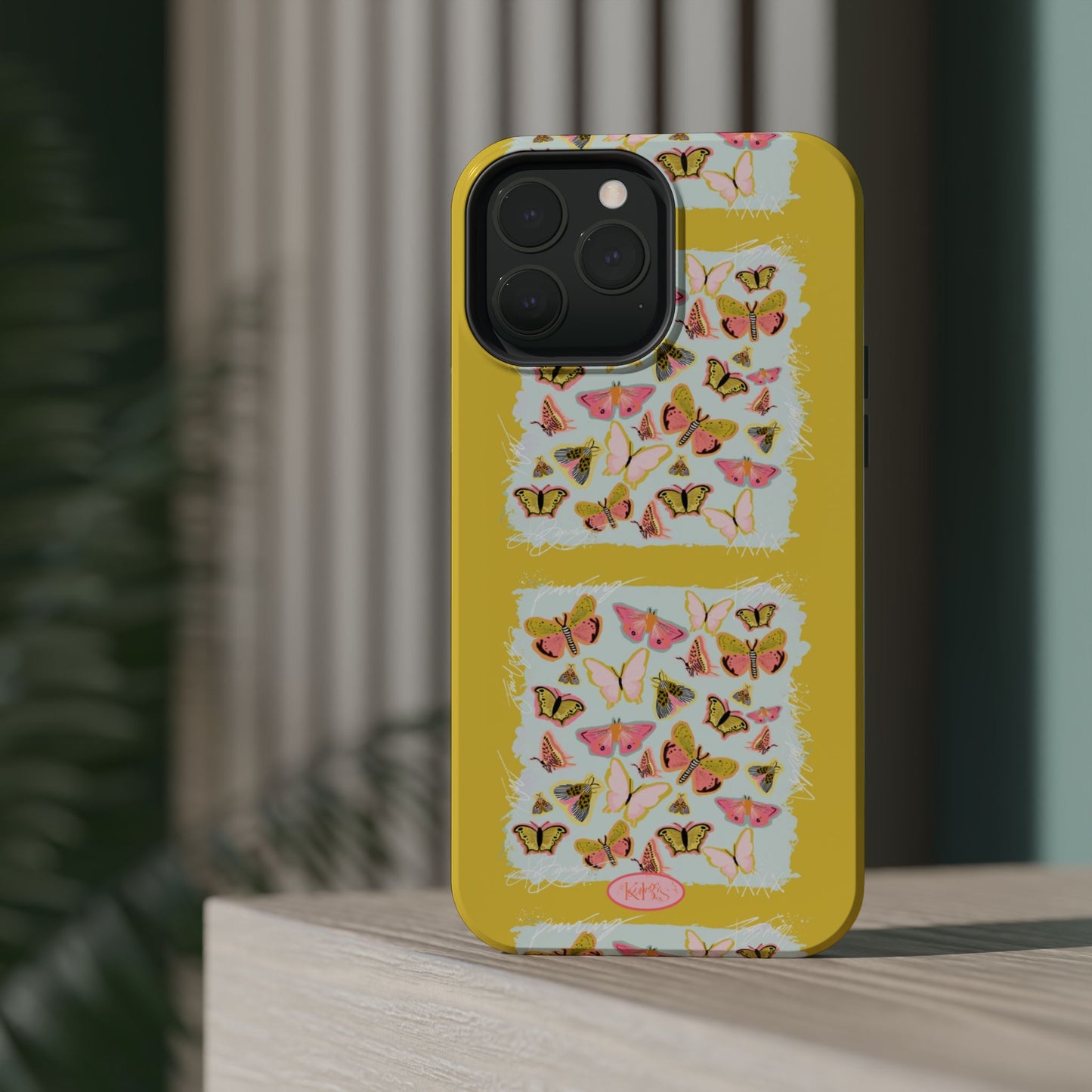 Butterfly Muse Scarf Mag Safe Case for iPhone
