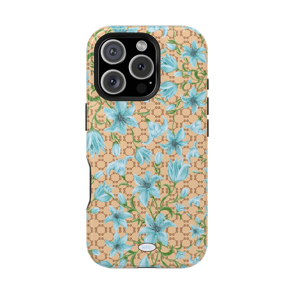 Horsebit Fleur Mag Safe Case for iPhone