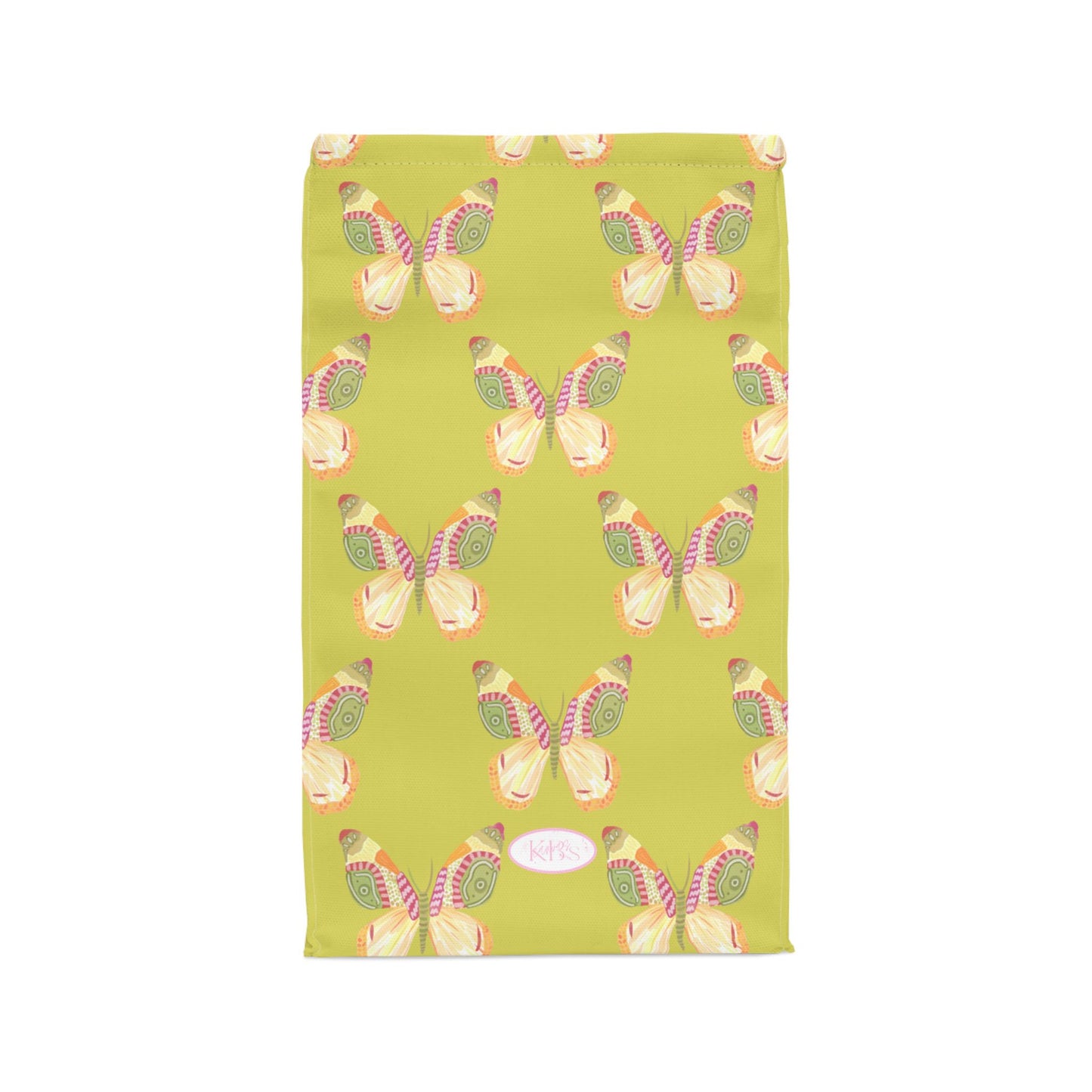 Flutter Pattern Insulated Lunch Box