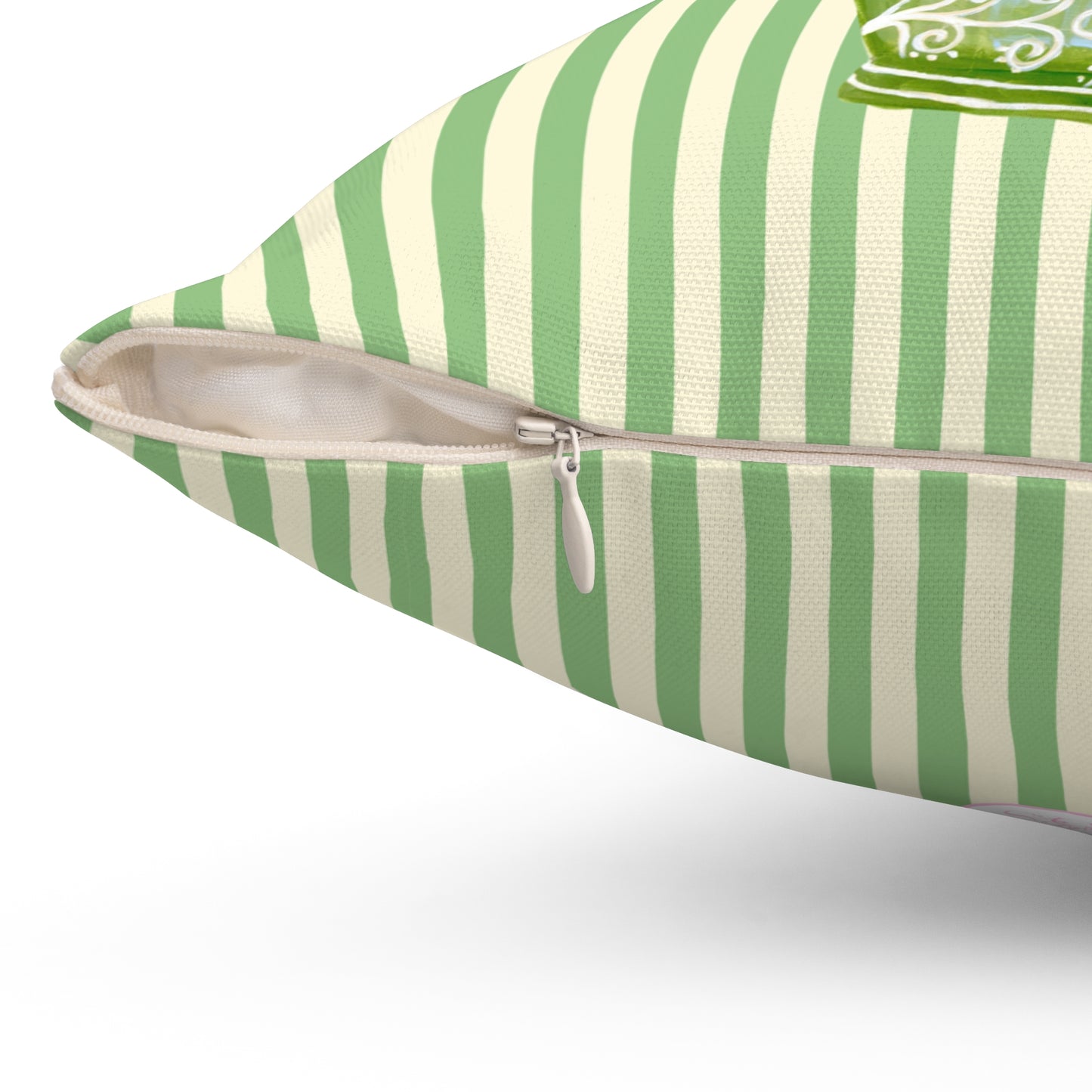 Tulip Haus Throw Pillow