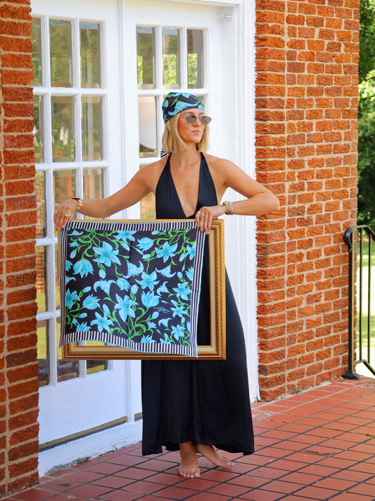 The Botanique Silk Scarf