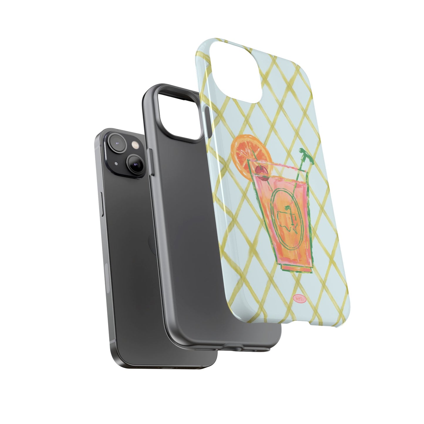 Azalea Cocktail Tough Case for iPhone