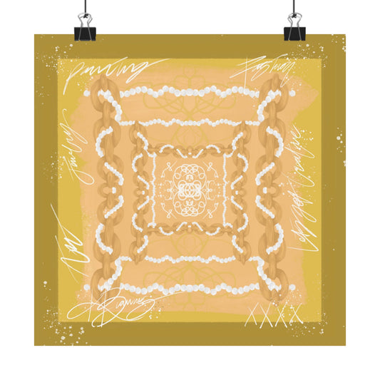Maison Link Scarf Photo Print