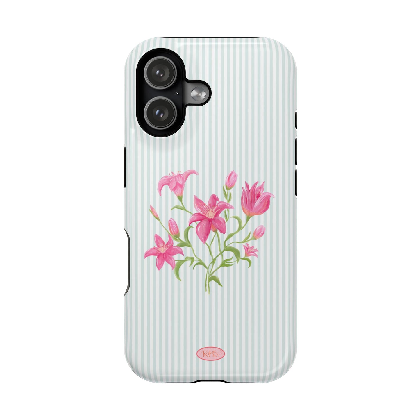 Lily Bloom Mag Safe Case for iPhone - Blue