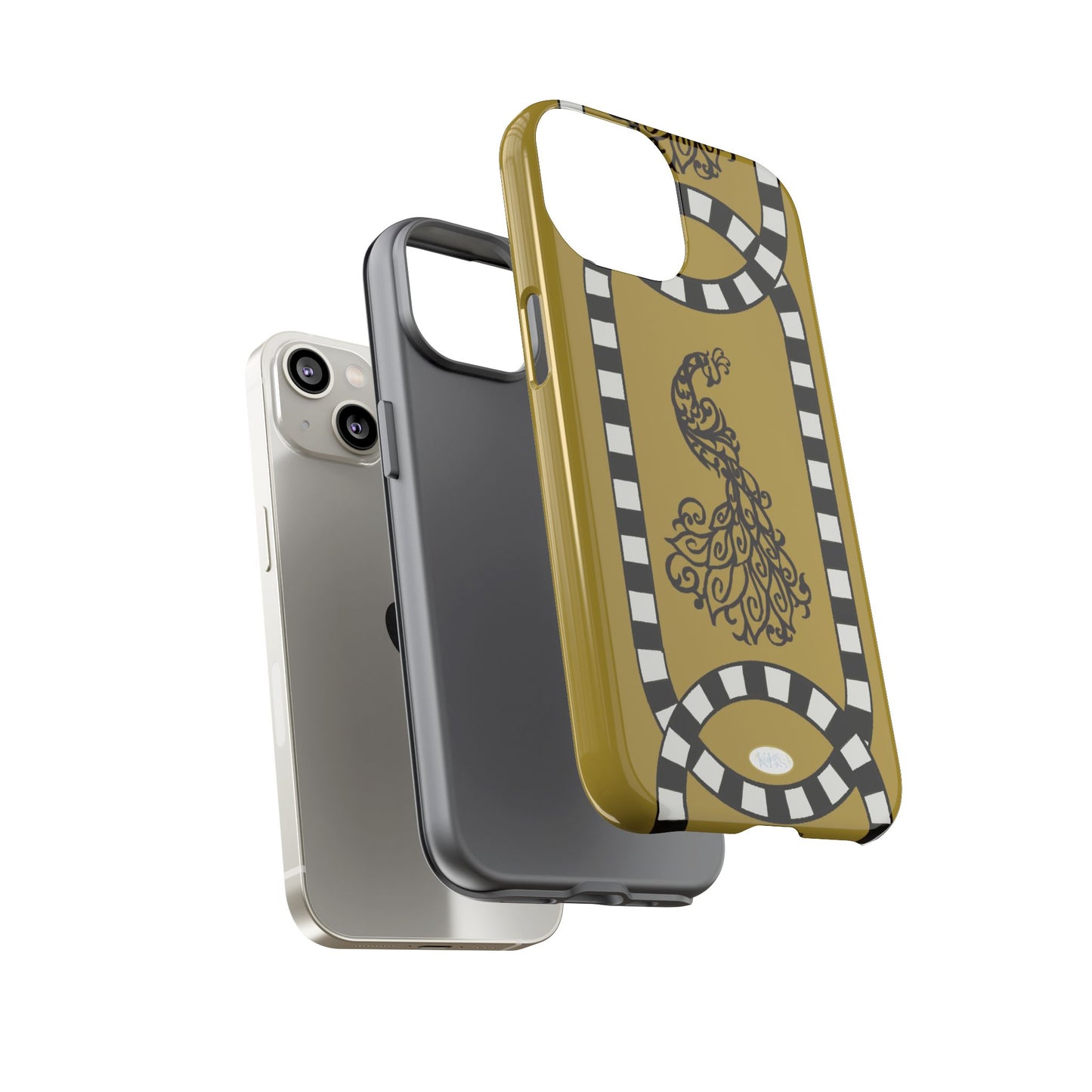 Feathered Stripe Tough Case for iPhone