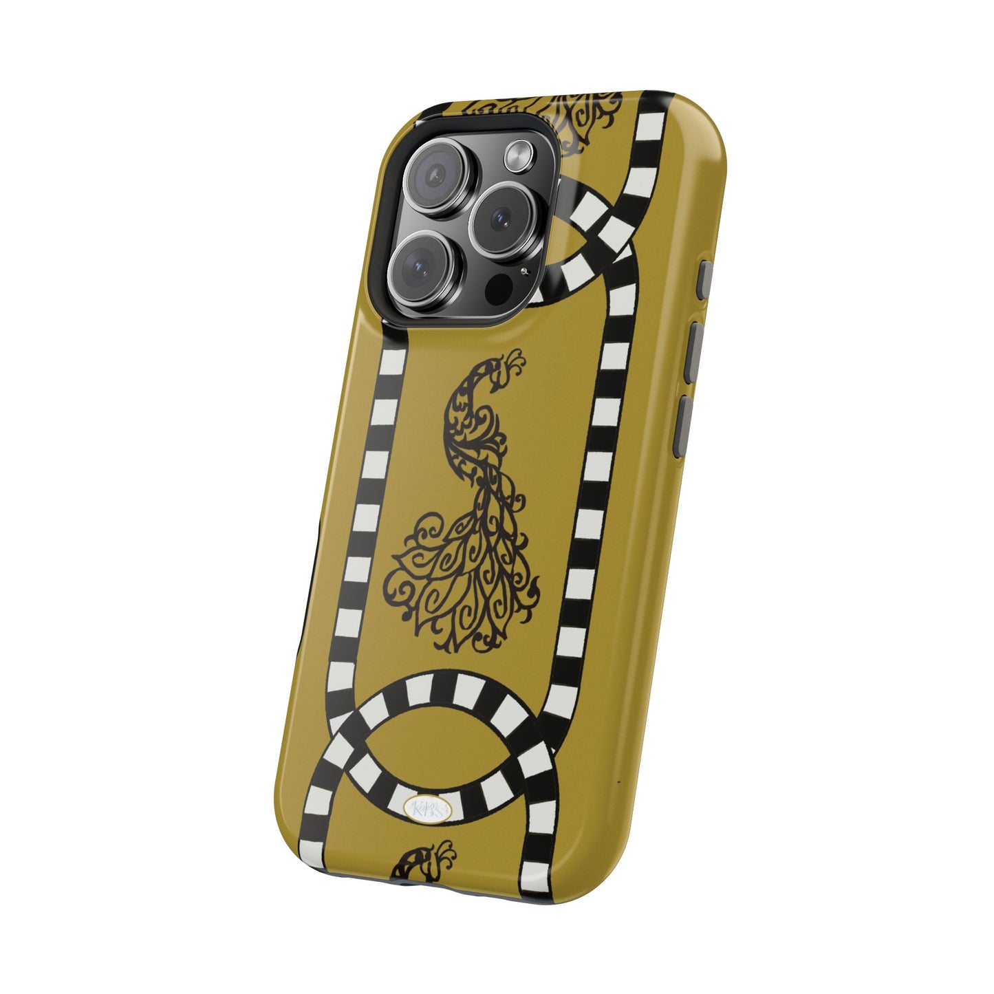 Feathered Stripe Mag Safe Case for iPhone
