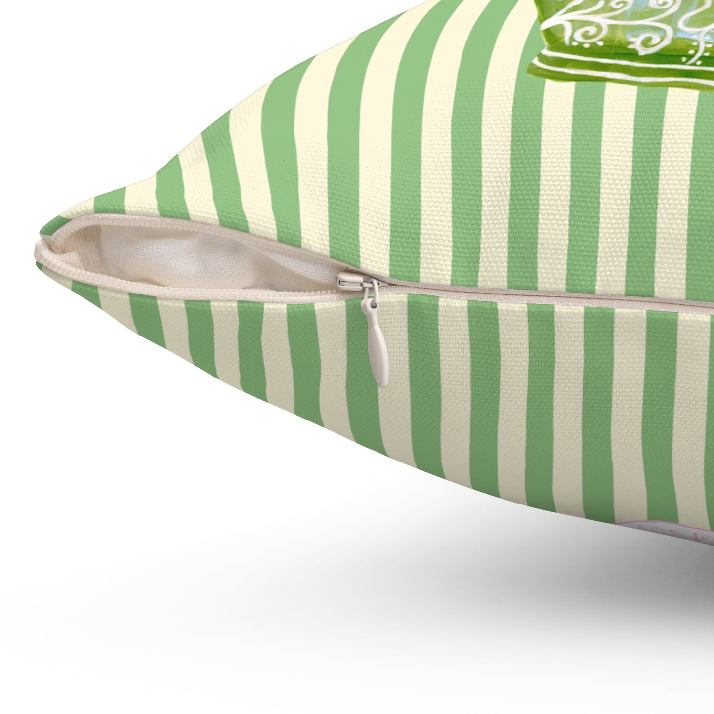 Tulip Haus Throw Pillow