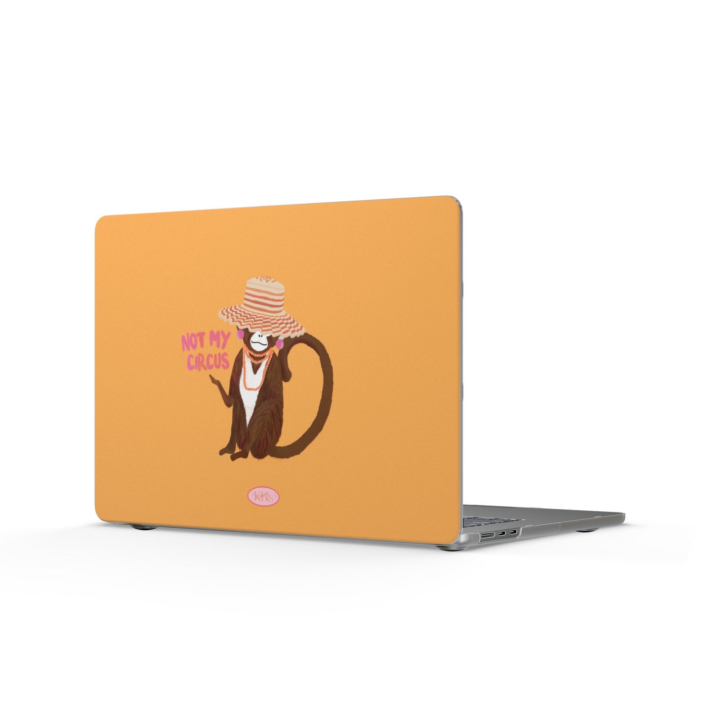Not My Circus MacBook Case - Orange