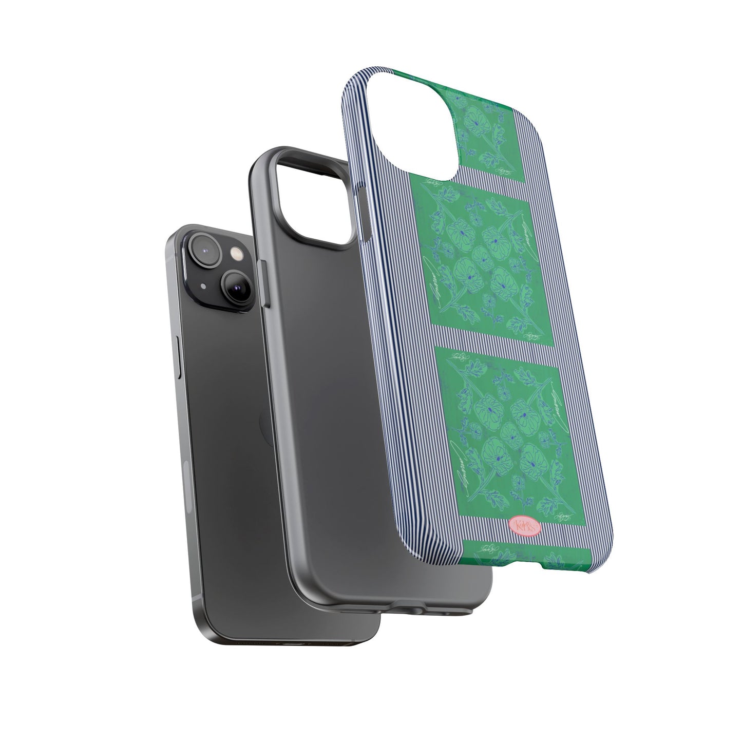 Flora Bloom Scarf Tough Case for iPhone