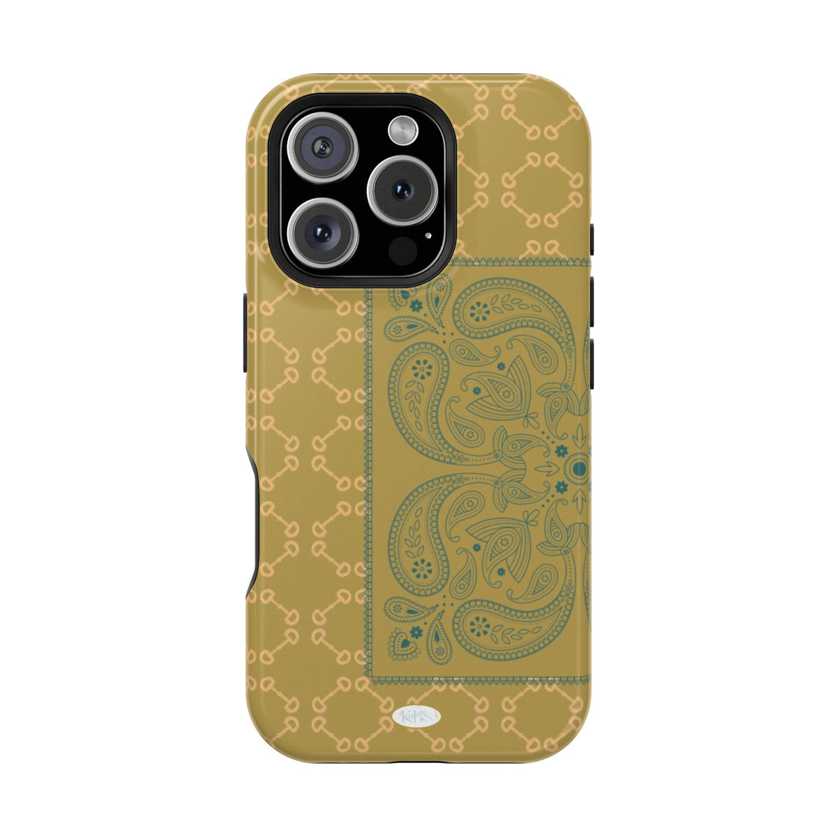 Horsebit Bandana Mag Safe Case for iPhone
